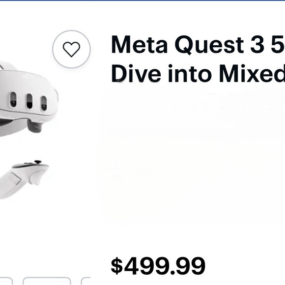 Standalone White VR Headset with Ergonomic Design and Controllers